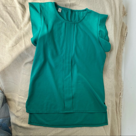 Turquoise blouse - Picture 5 of 6